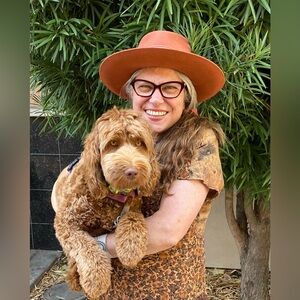 Meet your Posher🌹Lanée and my‎ sweet handful of a a pup, Luxey  - she’s the boss